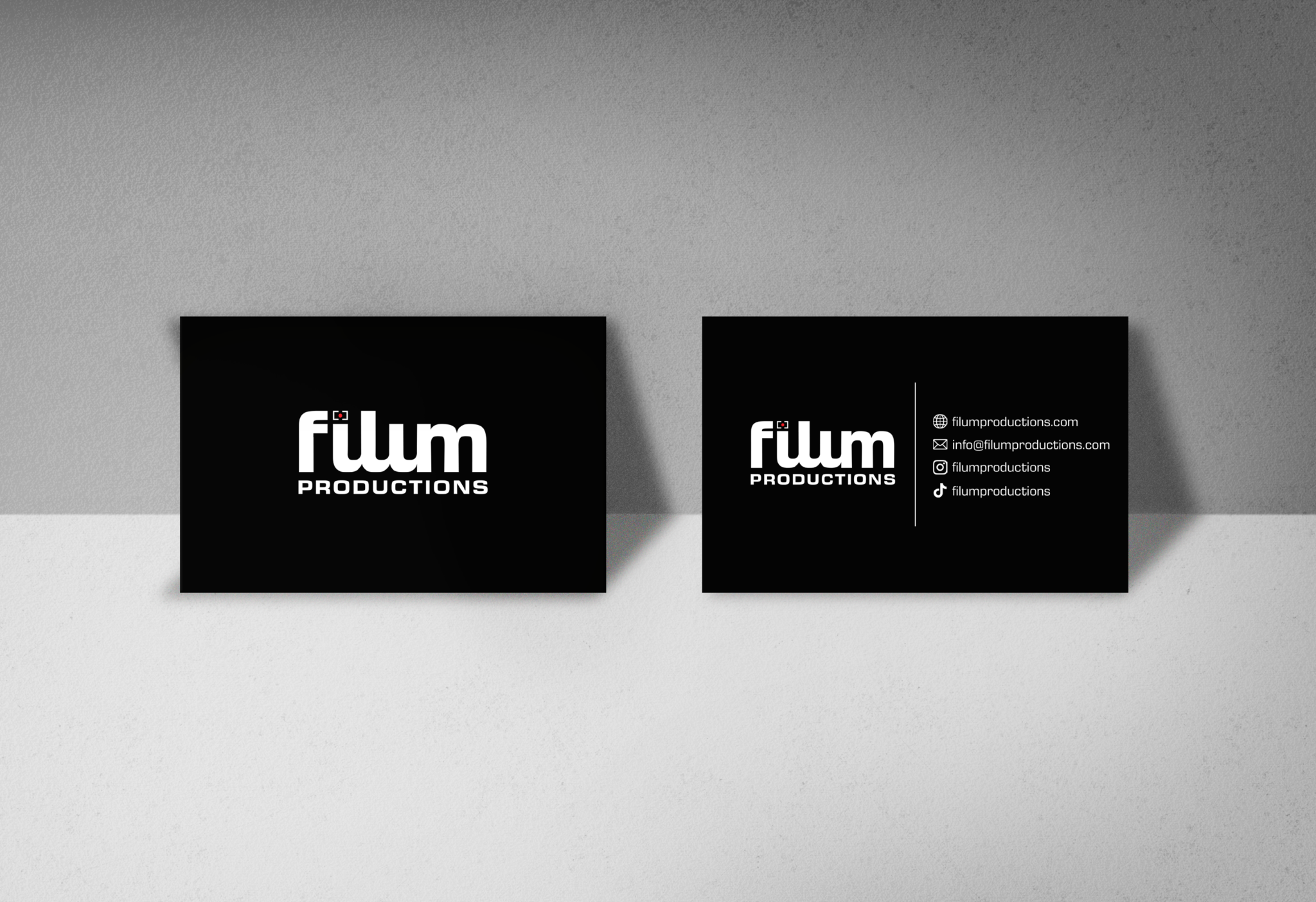 Filum Visitekaartje Mockup Filum Visitekaartje Mockup